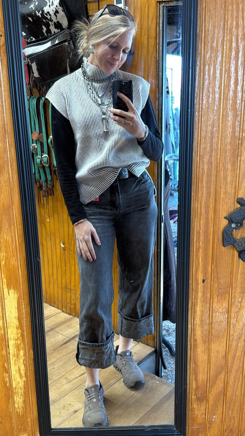 Mock Neck Pullover